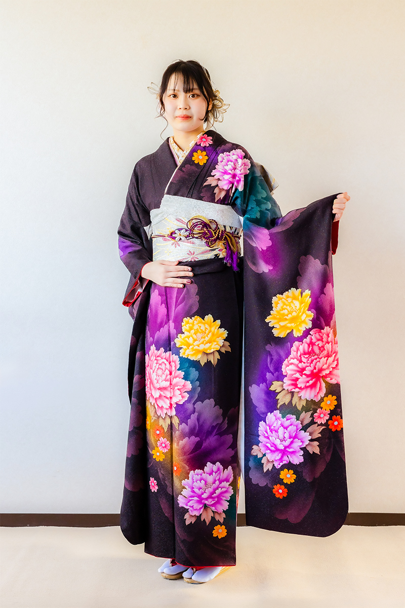 長浜市20歳のつどい振袖_浅井文化ホールご出席06